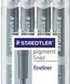 Hete verkoop 🔥 STAEDTLER Pigment Liner 308 - Fineliner - Box Met 4 Lijnbreedten 🎁 -ACROPAQ Shop 285x840 1