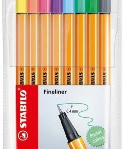 Goedkoopste 🥰 STABILO Point 88 - Fineliner 0,4 Mm - Speciale Etui - Met 8 Pastel Kleuren 🎁 -ACROPAQ Shop 376x840