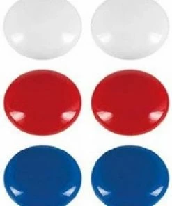 Begroting 🌟 Merkloos Gekleurde Magneten - ø2,4 Cm - 10 Stuks ⌛