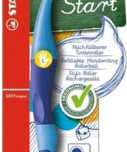 Begroting 😍 STABILO EASYoriginal - Ergonomische Rollerball - Linkshandig - Blauwe Inkt - Navulbaar - Blauw 🔥 -ACROPAQ Shop 387x840 1