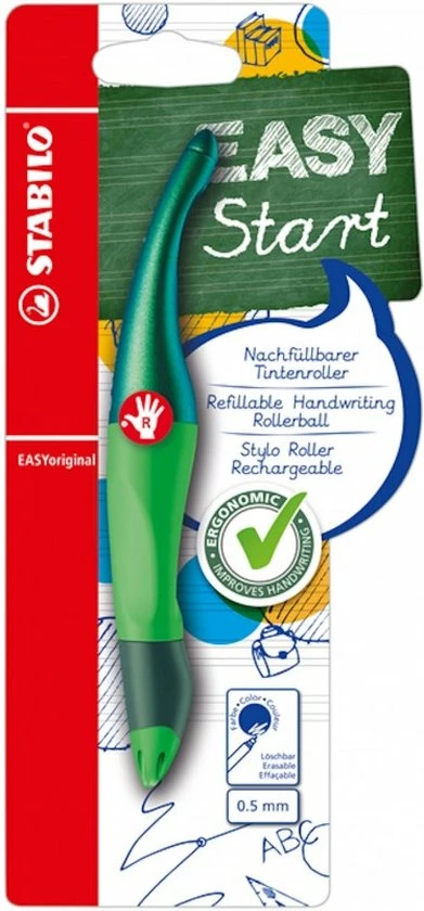 Promo ๐ STABILO EASYoriginal - Ergonomische Rollerball - Rechtshandig - Blauwe Inkt - Holograph Edition - Navulbaar - Groen ๐ฏ 9 Promo ๐ STABILO EASYoriginal - Ergonomische Rollerball - Rechtshandig - Blauwe Inkt - Holograph Edition - Navulbaar - Groen ๐ฏ - Afbeelding 7