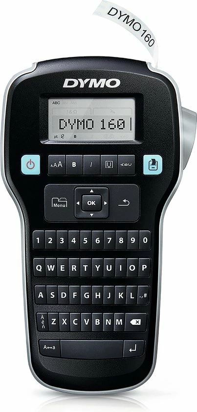 Nieuw โญ DYMO LabelManager 160-labelmaker | Draagbare Labelprinter Met QWERTY-toetsenbord | Inclusief Zwart-wit D1-labeltape (12 Mm) | Voor Thuis En Op Kantoor ๐ 3 Nieuw โญ DYMO LabelManager 160-labelmaker | Draagbare Labelprinter Met QWERTY-toetsenbord | Inclusief Zwart-wit D1-labeltape (12 Mm) | Voor Thuis En Op Kantoor ๐