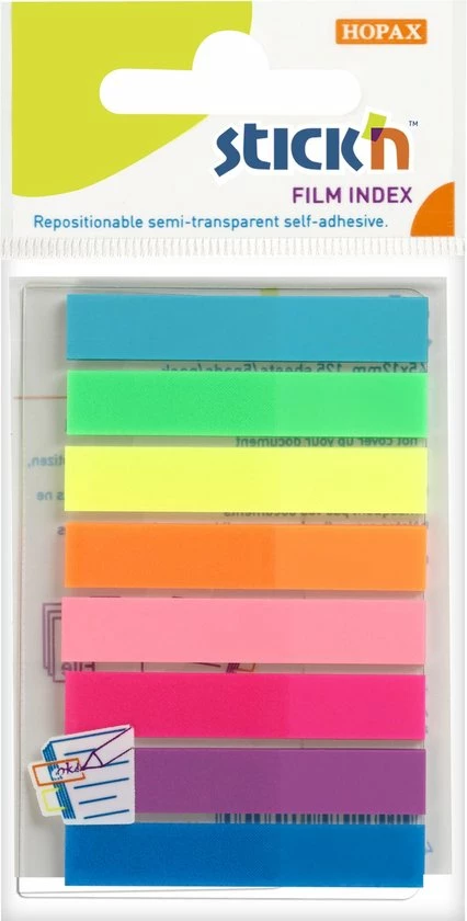 Beste Verkoop π Stick'n - Smalle Index Tabs 45x8mm - 8x Neon Assorti Kleuren - 160 Tabs 𧨠3 Beste Verkoop π Stick'n - Smalle Index Tabs 45x8mm - 8x Neon Assorti Kleuren - 160 Tabs π§¨
