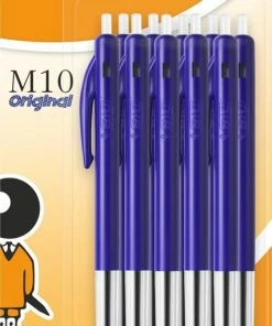 Groothandel ๐ BIC M10 Original Balpennen Met Kliksysteem - Blauw - Pak Van 10 Stuks - Medium Punt 1.0 Mm ๐ฅฐ