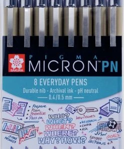 Begroting 😍 Sakura Pigma Micron PN Set 8 Verschillende Kleuren ❤️