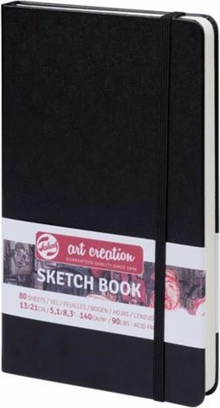 Goedkoop βοΈ Talens Art Creation Schetsboek Zwart 13 X 21 Cm 140 G 80 Vellen π 8 Goedkoop βοΈ Talens Art Creation Schetsboek Zwart 13 X 21 Cm 140 G 80 Vellen π - Afbeelding 6