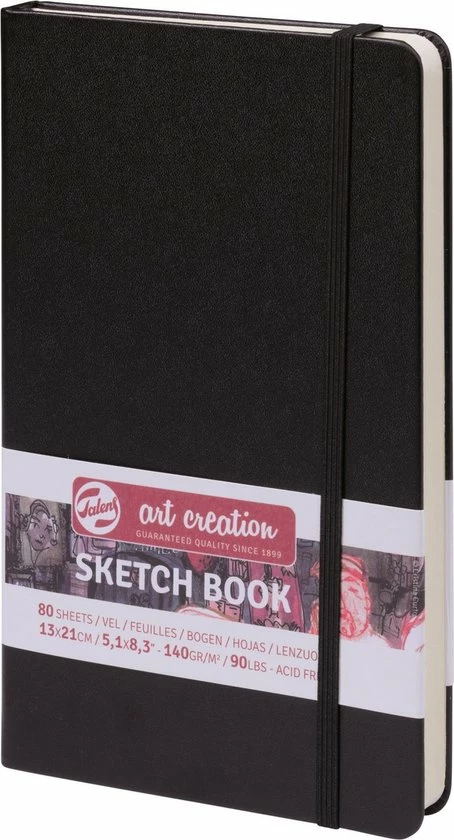 Goedkoop βοΈ Talens Art Creation Schetsboek Zwart 13 X 21 Cm 140 G 80 Vellen π 3 Goedkoop βοΈ Talens Art Creation Schetsboek Zwart 13 X 21 Cm 140 G 80 Vellen π