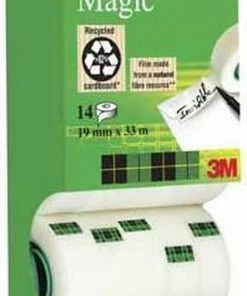 Beste deal 🧨 Value Pack: 12 X Scotch® Magic™ Tape, Kartonnen Toren, 19 Mm X 33 M + 2 Rol GRATIS 🎁 -ACROPAQ Shop 465x840 2