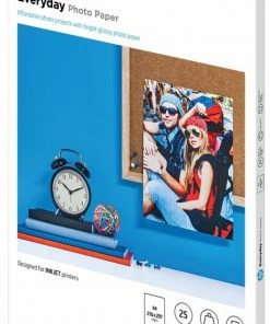 Gloednieuw 🔥 HP Everyday Photo Paper - Glanzend - A4 - 200 G/m² - 25 Vellen 🥰 -ACROPAQ Shop 468x840