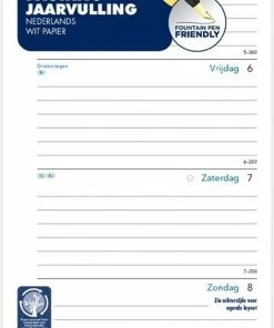 Begroting 🌟 Filofax Agendavulling 2023 - Personal - Week Op Twee Pagina's - Nederlands ❤️