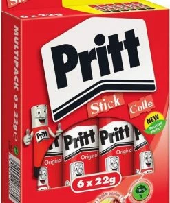 Goedkoopste 😉 Pritt Stick 6x22 Gram Multipack - Lijmstift 🥰