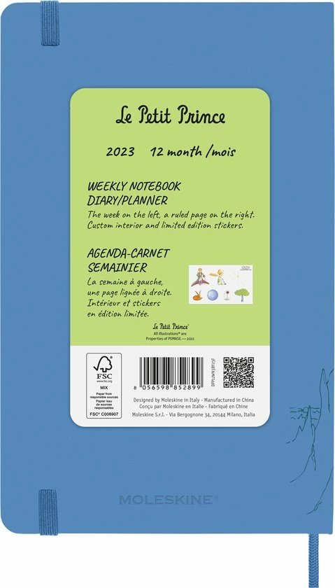 Aanbiedingen 🌟 Moleskine 12 Maanden Agenda - 2023 - LE Planner - Kleine Prins - Wekelijks - Large - Berg 🛒 9 Aanbiedingen 🌟 Moleskine 12 Maanden Agenda - 2023 - LE Planner - Kleine Prins - Wekelijks - Large - Berg 🛒 - Afbeelding 7