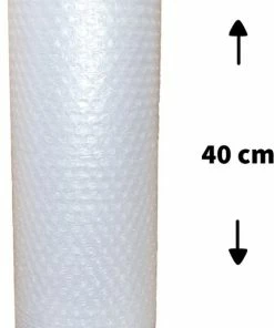 Gloednieuw ๐ฅ Merkloos Noppenfolie - Sterke Kwaliteit - 40cm × 10m - Bubbeltjesplastic - Bubbel Folie - Perfect Voor Inpakken En Verhuizen - 1 Stuk ๐