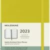 Goedkoopste 😍 Moleskine 12 Maanden Agenda - 2023 - Wekelijks - Large - Harde Kaft - Hooi Geel 🔥