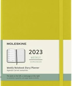 Goedkoopste 😍 Moleskine 12 Maanden Agenda - 2023 - Wekelijks - Large - Harde Kaft - Hooi Geel 🔥