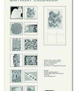 Flash-uitverkoop 🛒 Verjaardagskalender M.C. Escher, House Of Stairs 🤩 -ACROPAQ Shop 497x840