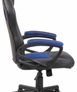 Beste Verkoop ✨ Merkloos CLP Fire Bureaustoel Kunstleer | Kantoorstoel Met Zithoogte: 49 -59 Cm Blauw 🌟 -ACROPAQ Shop 503x840