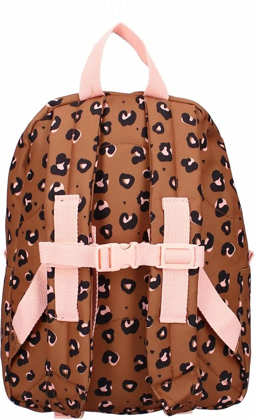 Beste Pirce 🎁 Kidzroom Attitude Rugzak - 6 T/m 12 Jaar - Bruin - Panterprint 😉 5 Beste Pirce 🎁 Kidzroom Attitude Rugzak - 6 T/m 12 Jaar - Bruin - Panterprint 😉 - Afbeelding 3