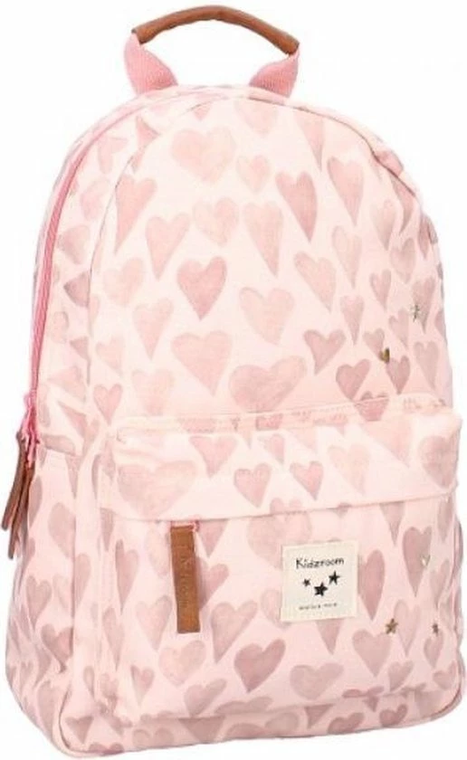 Beste Verkoop 😉 Kidzroom Good Things - Rugzak - 6 T/m 12 Jaar - Roze - Hartjes ✨ 4 Beste Verkoop 😉 Kidzroom Good Things - Rugzak - 6 T/m 12 Jaar - Roze - Hartjes ✨ - Afbeelding 2