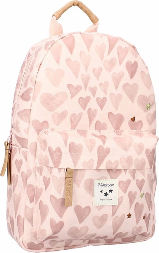Beste Verkoop 😉 Kidzroom Good Things - Rugzak - 6 T/m 12 Jaar - Roze - Hartjes ✨ 9 Beste Verkoop 😉 Kidzroom Good Things - Rugzak - 6 T/m 12 Jaar - Roze - Hartjes ✨ - Afbeelding 7