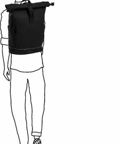 Groothandel 🎉 Daniel Ray Highlands Rolltop Laptop Rugzak Waterproof - 15,6 Inch - Zwart ✔️ -ACROPAQ Shop 529x840 1