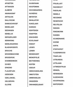 Beste recensies van π Sanders Puzzelboeken Sanders Puzzelboek Woordzoeker 3* De Dikke, Editie 160 𧨠9 Beste recensies van π Sanders Puzzelboeken Sanders Puzzelboek Woordzoeker 3* De Dikke, Editie 160 𧨠-ACROPAQ Shop 533x840 7