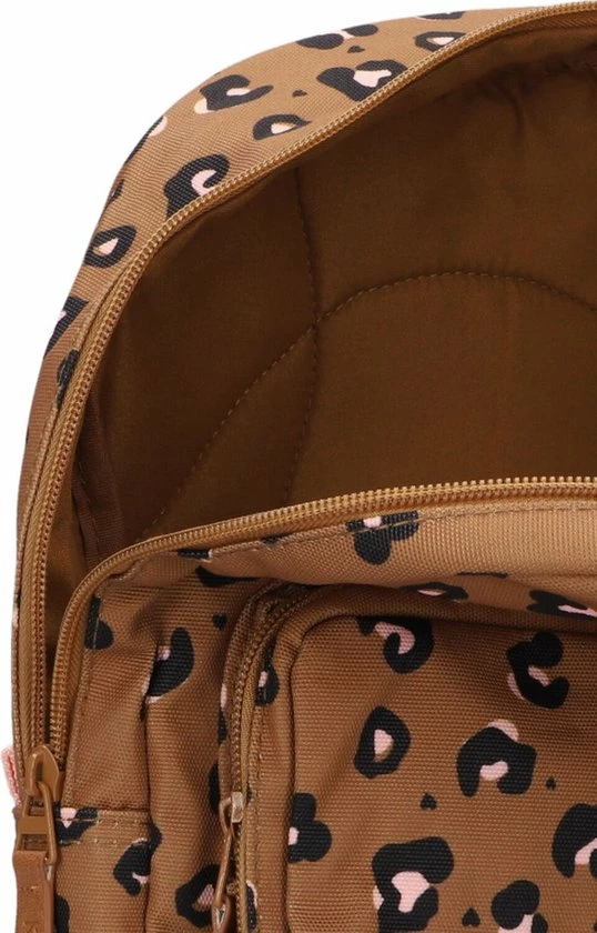 Beste Pirce 🎁 Kidzroom Attitude Rugzak - 6 T/m 12 Jaar - Bruin - Panterprint 😉 6 Beste Pirce 🎁 Kidzroom Attitude Rugzak - 6 T/m 12 Jaar - Bruin - Panterprint 😉 - Afbeelding 4