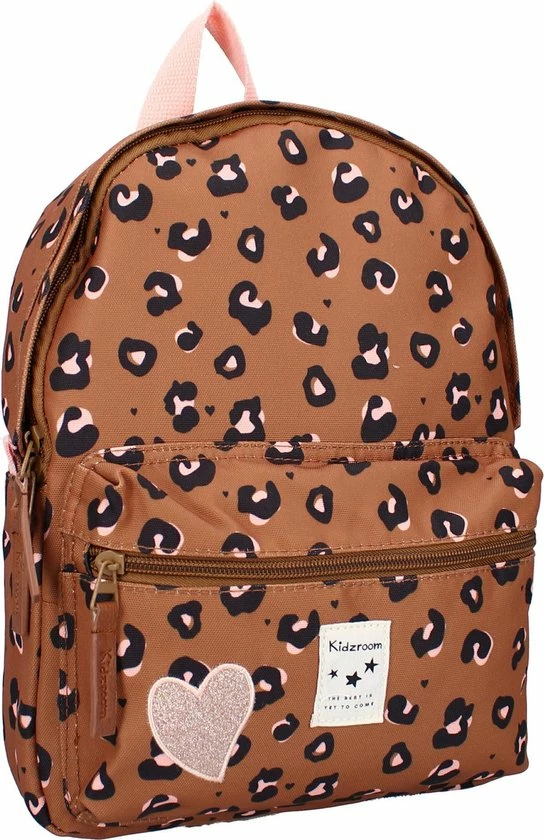 Beste Pirce 🎁 Kidzroom Attitude Rugzak - 6 T/m 12 Jaar - Bruin - Panterprint 😉 13 Beste Pirce 🎁 Kidzroom Attitude Rugzak - 6 T/m 12 Jaar - Bruin - Panterprint 😉 - Afbeelding 11