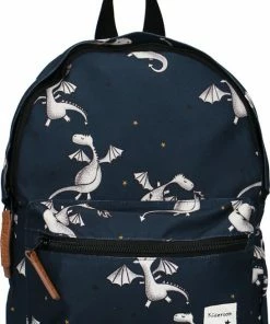 Beste Pirce 💯 Kidzroom Magic Tales Rugzak - 2 T/m 6 Jaar - Blauw - Draak 😀