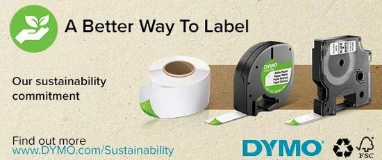 Goedkoopste βοΈ DYMO Originele Labeltape Met Reliëf | Rollen Van 9 Mm X 3 M | Wit Op Zwart | Zelfklevend | Voor Labelmakers Voor Reliëfdruk | 3 Stuks 𧨠20 Goedkoopste βοΈ DYMO Originele Labeltape Met Reliëf | Rollen Van 9 Mm X 3 M | Wit Op Zwart | Zelfklevend | Voor Labelmakers Voor Reliëfdruk | 3 Stuks 𧨠- Afbeelding 18