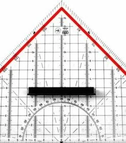 Begroting 😉 Mobius En Ruppert Mobius & Ruppert Geodriehoek M+R 30cm Plexiglas - Transp. Voor Technisch Tekenen 💯