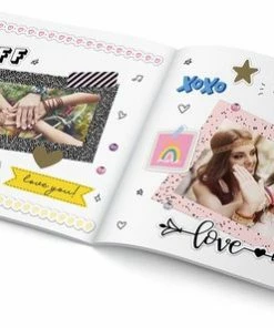 Uitgang 😍 Grafix Journaling Set Voor Meisjes | Dagboek Set Met Méér Dan 500 Accessoires | Notitieblok - Dagboek - Gelpen - Kartelschaar - Lijmstift - Scrapbook - Stickers - Voorgesneden Vormen - 3D Stickers - Pailletten - Gemstones 🥰 -ACROPAQ Shop 550x297 2
