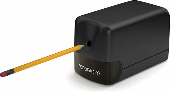 Gloednieuw ✨ ACROPAQ Elektrische Puntenslijper - Potloodslijper Machine - S100 🔔 4 Gloednieuw ✨ ACROPAQ Elektrische Puntenslijper - Potloodslijper Machine - S100 🔔 - Afbeelding 2