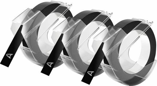 Goedkoopste βοΈ DYMO Originele Labeltape Met Reliëf | Rollen Van 9 Mm X 3 M | Wit Op Zwart | Zelfklevend | Voor Labelmakers Voor Reliëfdruk | 3 Stuks 𧨠19 Goedkoopste βοΈ DYMO Originele Labeltape Met Reliëf | Rollen Van 9 Mm X 3 M | Wit Op Zwart | Zelfklevend | Voor Labelmakers Voor Reliëfdruk | 3 Stuks 𧨠- Afbeelding 17