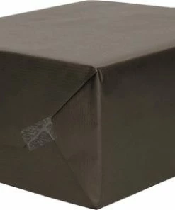Begroting 💯 Bellatio Decorations Kaft/inpakpapier - Zwart - 200 X 70 Cm - Cadeaupapier / Kadopapier 👏