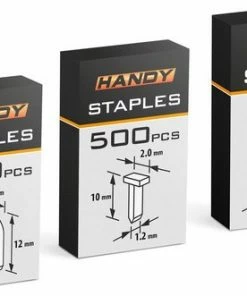 Goedkoop 🥰 Handy - Professioneel Nietpistool - Met 1500 Nietjes - Nietmachine/Handtacker ⌛ -ACROPAQ Shop 550x331