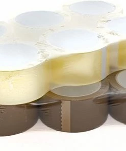 Coupon ✨ DULA Verpakkingstape - Transparant - PP Tape - 50mmx66m - 6 Rollen Dozentape 🎉 -ACROPAQ Shop 550x354 1