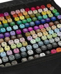 Top 10 😍 NASSAU FINE ART Duo Markers 168 Stuks Voor Volwassenen - In Handige Transportdoos - Alcohol Markers - Kleurstiften - Fineliners -Dikke Stiften - Brushpennen - Markeerstiften 🎉 -ACROPAQ Shop 550x360 1
