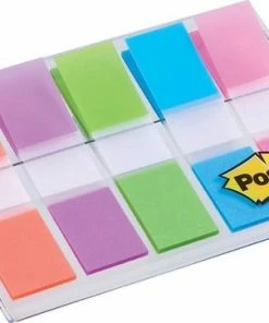 Groothandel 🧨 POST-IT Index - 5 Kleuren - 11,9 X 43,2 Mm - 100 Tabs 🔥