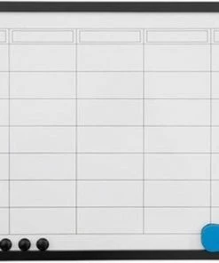 Beste recensies van 😍 Merkloos Whiteboard Weekplanner | Memo Bord | Liggend | Schrijfbord | Planning Bord | Zwart ✨