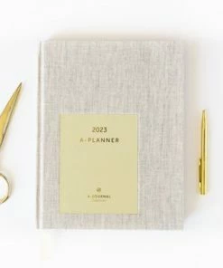 Coupon ⭐ A-Journal A-Planner Jaaragenda 2023 - Linnen 🎁 -ACROPAQ Shop 550x366 28