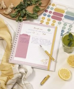 Beste Verkoop 👍 Maan Amsterdam Receptenboek - Invulboek Om Recepten In Te Schrijven - Inclusief Stickervel 🥰 -ACROPAQ Shop 550x366 55