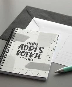 Korting 🛒 HEE Goodies Adresboek Met Alfabet A6 Zwart Wit Adressenboekje Adresboekje Klein Wachtwoordenboekje 😀 -ACROPAQ Shop 550x366 93