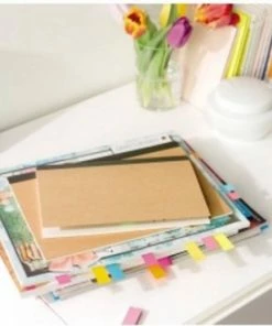 Aanbiedingen 🌟 Post-it Vlaggen 670-10AB Geassorteerde Kleuren 10 Eenheden Van 50 Strips 👍 -ACROPAQ Shop 550x369 1