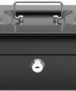 Beste Verkoop 👏 ACROPAQ Geldkistje - Geldkist Met Sleutel, 20 X 16 X 9 Cm, Metaal - Geldkluis - Zwart 🔥 17 Beste Verkoop 👏 ACROPAQ Geldkistje - Geldkist Met Sleutel, 20 X 16 X 9 Cm, Metaal - Geldkluis - Zwart 🔥 -ACROPAQ Shop 550x370 1