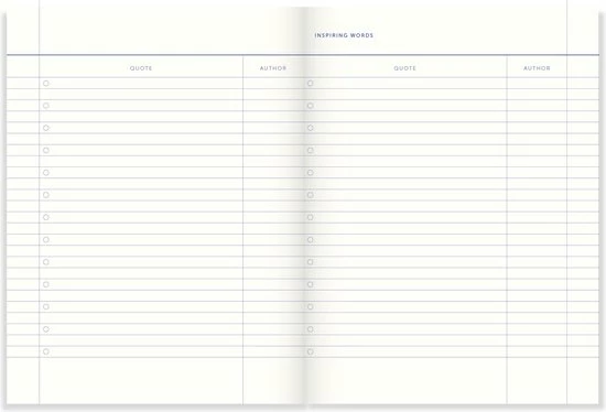 Aanbiedingen ๐ A-journal My Journal Agenda - 2023 - Lavendel Blauw - A5 ๐คฉ 7 Aanbiedingen ๐ A-journal My Journal Agenda - 2023 - Lavendel Blauw - A5 ๐คฉ - Afbeelding 5