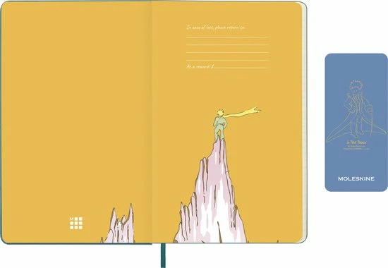 Hete verkoop ๐ฅฐ Moleskine 18 Maanden Agenda - 2022/23 - LE Planner - Kleine Prins - Wekelijks - Large - Berg ๐ฅฐ 4 Hete verkoop ๐ฅฐ Moleskine 18 Maanden Agenda - 2022/23 - LE Planner - Kleine Prins - Wekelijks - Large - Berg ๐ฅฐ - Afbeelding 2