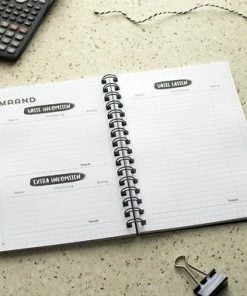 Gloednieuw 😉 HEE Goodies Budgetplanner Kasboek A5 Zwart Wit Money Planner Huishoudboekje ❤️ -ACROPAQ Shop 550x381 4