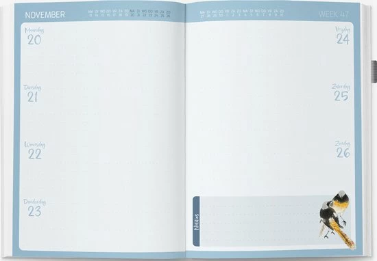 Aanbiedingen ๐งจ P. Van Mastrigt Agenda 2023 - Vogelprenten Van De Japanse Meester Koson (13x18cm) - Incl. 4 Ansichtkaarten Met Vogels - Koolmezen Op Bloesemtak ๐ 7 Aanbiedingen ๐งจ P. Van Mastrigt Agenda 2023 - Vogelprenten Van De Japanse Meester Koson (13x18cm) - Incl. 4 Ansichtkaarten Met Vogels - Koolmezen Op Bloesemtak ๐ - Afbeelding 5