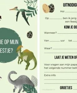 Beste Verkoop ๐ Invulkaarten.nl Uitnodiging Kinderfeestje | 20 Stuks | Uitnodigingskaarten | Uitnodiging Verjaardag | Uitnodiging Feest | Uitnodiging Dino | Uitnodiging Kinderfeestje Dino | Uitnodiging Kinderfeestje Jongen | Uitnodiging Feestje ๐
